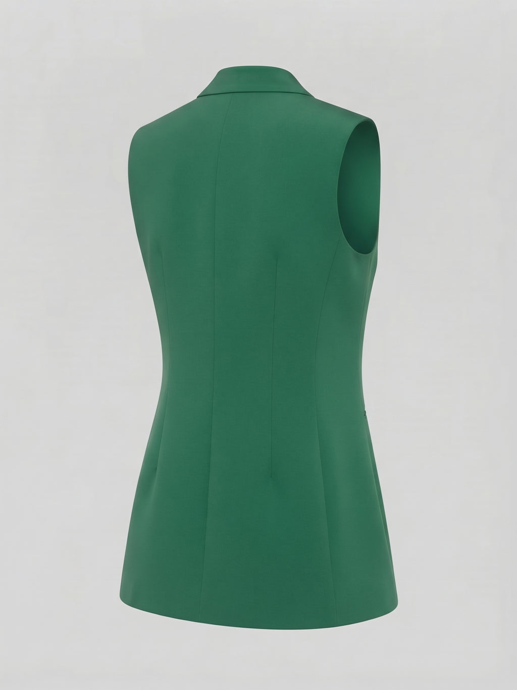 Women’s Tailored Sleeveless Vest Jacket